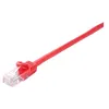 Image de V7 - Cordon de raccordement - RJ-45 (M) pour RJ-45 (M) - 3 m - UTP - CAT 6 - moulé sans crochet - rouge