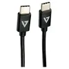 Image de V7 - Câble USB - USB-C (M) pour USB-C (M) - USB 2.0 - 3 A - 2 m - noir