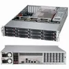 Image de Supermicro SC826 BAC4-R920LPB - Montable sur rack 2U - Extended ATX amÃ©liorÃ©e - SATA/SAS - hot-swap 920 watt - noir