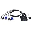 Image de ATEN Technology ATEN CS22U - Commutateur KVM - 2 x KVM port(s) - 1 utilisateur local - de bureau