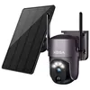 Image de Xega Caméra de Sécurité Solaire Sans Fil pour Extérieur - 2K PTZ Wi-Fi avec Vision Nocturne Couleur et Détection Humaine PIR-AI