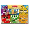 Image de Melissa & Doug PLANCHE D'ACTIVITES AVEC LOQUETS (barquette)