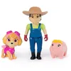 Image de PAW Patrol , Figurines Stella, fermiÃ¨re Yumi et petit cochon, jouets pour garÃ§ons et filles Ã  partir de 3 ans