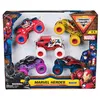 Image de Pack de 5 véhicules Monster Jam Marvel Die Cast