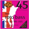 Image de Roto Sound Rotosound Rb45 Roto Bass - Jeu De Cordes Basse - 45-105