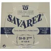 Image de Savarez Corde Au Détail Savarez 522b Pour Guitare Classique - Si Tirant Faible - Carte Blanche