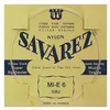 Image de Corde au détail Savarez 526J pour guitare classique - tirant très fort Mi grave - Carte Jaune