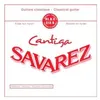 Image de Savarez Cantiga 514R Ré tirant normal Filée Métal Argenté - corde guitare classique