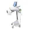 Image de Ergotron EMR Cart with LCD Pivot, LiFe Powered - chariot
