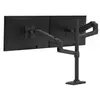 Image de Ergotron LX - Kit de montage (bras d'empilage double, poteau haut) - pour 2 écrans LCD - noir mat - Taille d'écran : jusqu'à 40 pouces - montrable sur bureau