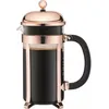 Image de Bodum Bodum 11652-18 Chambord Cafetière À Piston Avec 8 Tasses Verre Cuivre 10 L