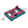 Image de Outward Hound Jeu Pour Chiens Nina Ottosson Dog Brick Rouge Et Vert