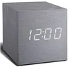 Image de Horloge Gingko Cube click Aluminium