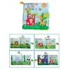 Image de Livre d'éveil pour Bébé en Tissu jeu de cerveau 3D d'apprentissage avec Papier anneau - Couleur 039