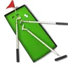 Image de 3 stylos clubs de golf, green, drapeau, 2 balles jeu golf miniature