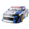 Image de 01:10 70 kmh 2.4G RC voiture 4 roues motrices Double batterie haute puissance LED phares de course de camions