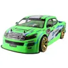 Image de 01:10 70 kmh 2.4G RC voiture 4 roues motrices Double batterie haute puissance LED phares de course de camions