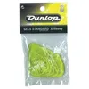 Image de Jim Dunlop Dunlop Gels Extra Heavy Médiators (12x) Extra Heavy, Jaune