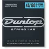 Image de Jeu de cordes guitare basse dunlop 5 cordes medium 45-130