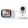 Image de Markboard Babyphone Bébé Moniteur Numérique Caméra sans Fil Surveillance de Bébé Ecran LCD 3.2 VB603