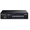 Image de TRENDnet TL2-F7120 - Commutateur - Géré - 12 x 10 Gigabit SFP+ - Montable sur rack - Conformité TAA
