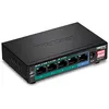 Image de TRENDnet TPE LG50 - Commutateur - non géré - 4 x 10/100/1000 (PoE+) + 1 x 10/100/1000 - de bureau - PoE+ (32 W)