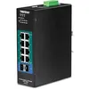 Image de TRENDnet trendnet 10-port industrial gigabit l2 mngd poe+din-rail switch 24-57v noirRouteur, Wifi, Réseau 10-PORT INDUSTRIAL GIGABIT L2