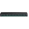 Image de TRENDnet TPE TG160H - Commutateur - 16 x 10/100/1000 (PoE+) - Montable sur rack - PoE+ (123 W)