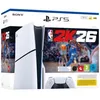 Image de Sony Sony PlayStation 5 Slim - NBA 2K26 Bundle 1,02 To Wifi Noir, Blanc