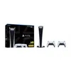 Image de Sony PlayStation 5 Digital Edition + 2 DualSense 825 Go Wifi Noir, Blanc
