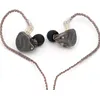 Image de Écouteurs Linsoul KZ ZSN Pro Sans Fil Bluetooth Intra Auriculaires Détachable 3.5mm Jack HiFi Noir