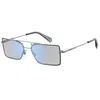 Image de Polaroid lunettes de soleil 6093/SKB7/5x unisexe argent avec lentille bleue