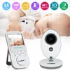 Image de FLOUREON 2.4'' Ecoute Bébé BabyPhone Vidéo BéBé Moniteur Sans Fil 2.4 GHz LCD Vidéo Vision Nocturne Radio Blanc