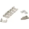 Image de Fender lot de 6 pontets pour chevalet tremolo American Vintage, couleur nickel