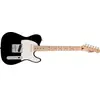 Image de Fender Squier Sonic Telecaster Guitare Ãlectrique Solide 6 Cordes Noir Et Blanc