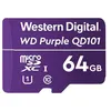 Image de WD Purple SC QD101 WDD064G1P0C - Carte mémoire flash - 64 Go - UHS-I U1 / Class10 - microSDXC UHS-I - violet