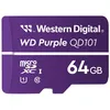 Image de Western Digital WD Purple SC QD101 WDD064G1P0C - Carte mémoire flash - 64 Go - UHS-I U1 / Class10 - microSDXC UHS-I - violet