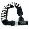 Image de Kryptonite Kryptonite 3500321 Antivol Avec Câble Et Chaîne Evolution Serie 2 Integrated Chain 955, Noir Petit Modèle