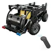 Image de Kit de véhicule électrique RC 2.4G 4CH modèle personnel transporteurs blocs d'assemblage jouet cadeau de Noël anniversaire