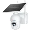Image de Ctronics Caméra De Surveillance Solaire 4G/3G Lte Sans Fil Avec Batterie 14400mah, Vision Nocturne Couleur 30M