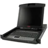 Image de APC Console ACL - Console KVM avec commutateur KVM - 16 ports - PS/2 - 17" - rack-montable - VGA - noir - 1U - pour P/N: SMTL2K2RM2UCL, SMTL2K2RM2UCLNC, SMTL3KRM2UCL, SMTL3KRM2UCLNC, SMX3000RMX93
