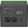 Image de Schneider OffGrid 500 - Centrale électrique portable - LCD, lithium-ion, 2 prises schuko CEE 7/3, onde sinusoïdale, 3 USB-A, 2 USB-C, chargeur sans fil - AC 195 - 265 / DC 12 -30 V - 500 Watt - Lithium Ion - 517 Wh - connecteurs de sortie : 2 - noir, ve