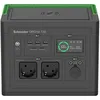 Image de APC Schneider OffGrid 730 - Centrale électrique portable - LCD, lithium-ion, 2 prises schuko CEE 7/3, onde sinusoïdale, 3 USB-A, 1 USB-C, chargeur sans fil - AC 195 - 265 / DC 12 -30 V - 700 Watt - Lithium Ion - 738 Wh - connecteurs de sortie : 2 -...