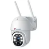 Image de Ctronics 2.5K 4MP Caméra de Surveillance WiFi Extérieure PTZ Caméra IP 360° Vision Nocturne Couleur Détection Humaine Suivi Automatique Audio Bidirectionnel Étanche IP66 Slot Carte SD