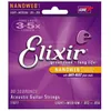 Image de Elixir 11077 Nanoweb Jeu De Cordes Pour Guitare Folk Medium Light