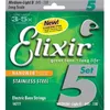 Image de Elixir Elixir 14777 Jeu De 5 Cordes Nanoweb Stainless Steel Light