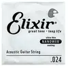 Image de Corde Au DÃ©tail Guitare Acoustique Elixir Nanoweb 024 - 15124