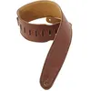 Image de Levys Leathers M4GF-BRN sangle de guitare rembourrée, marron