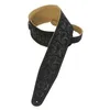 Image de Levy's - Pms44t03-Blk - Sangle Guitare Et Basse Daim GravÃ©