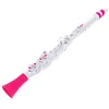 Image de Nuvo Clarineo 2.0 Clarinette En Do Plastique, Blanc-Rose